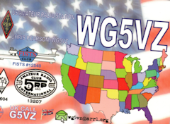 Thumbnail image of WG5VZ QSL card